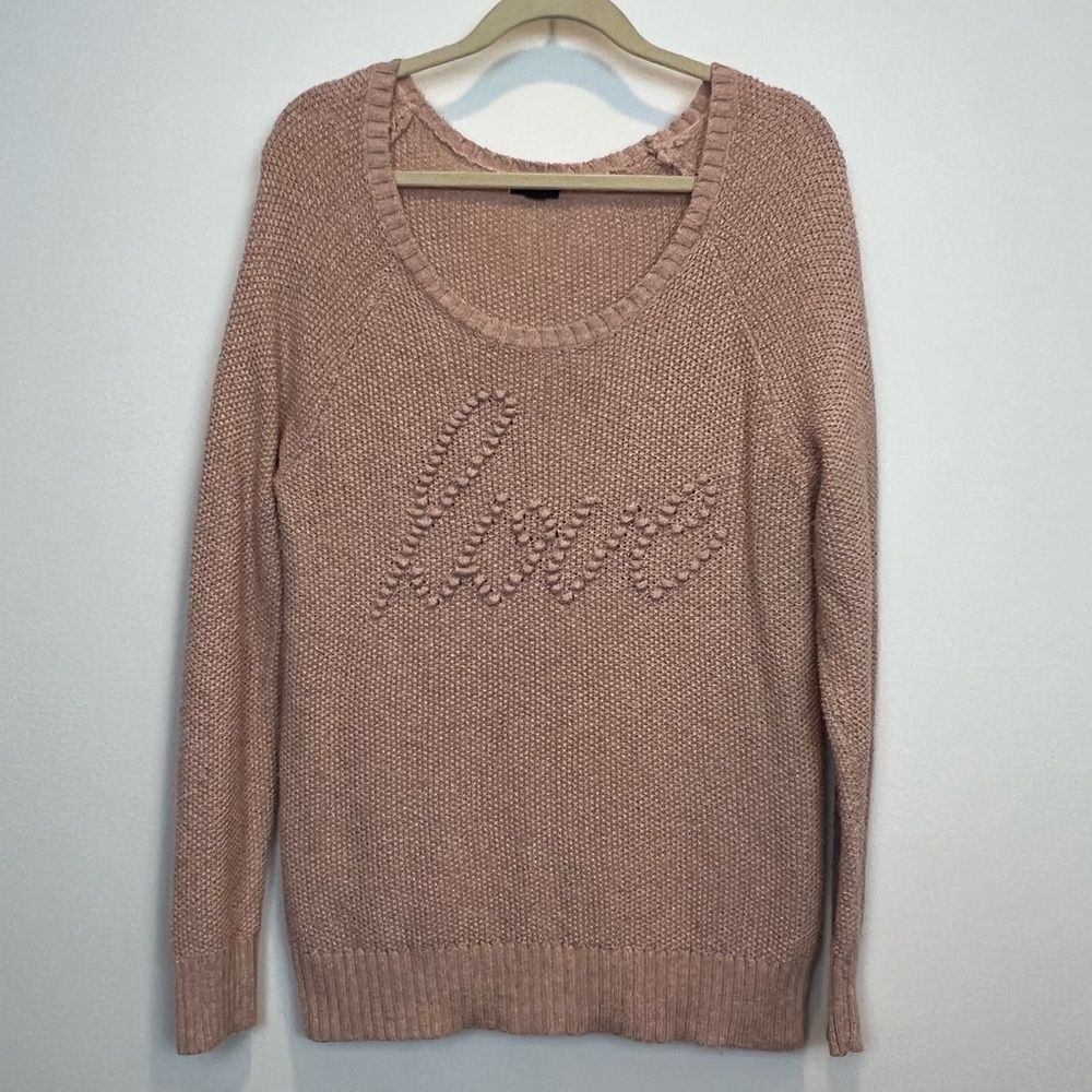 Torrid Pink Scoop Neck Sweater